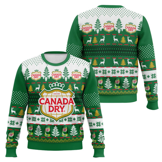 Festive Holiday Sweater with Crown and Text Design