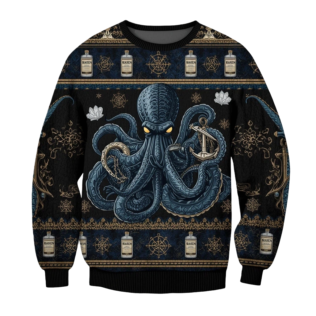 Kraken Rum Octopus Sweatshirt