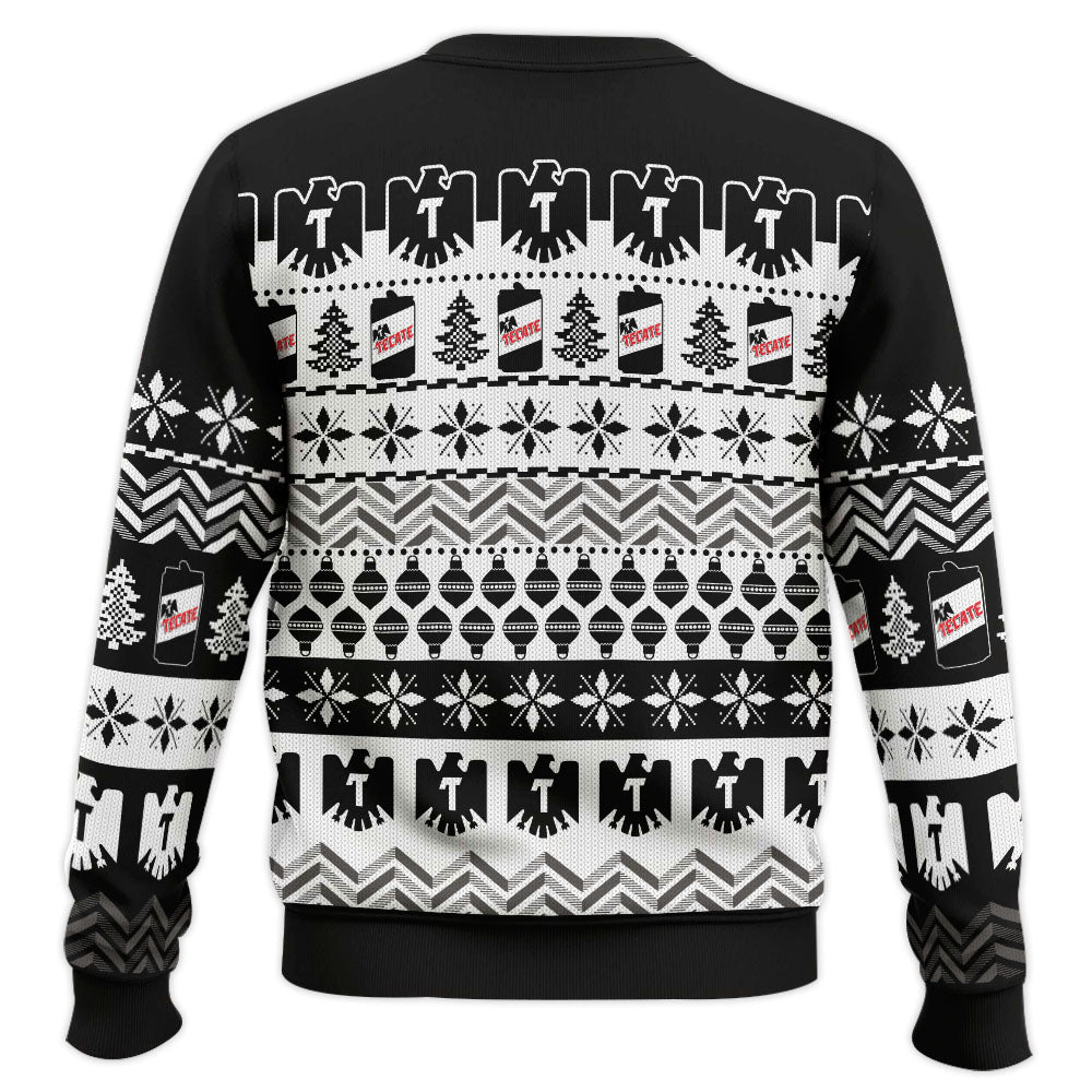 Festive Holiday Sweater with Crown and Text Design