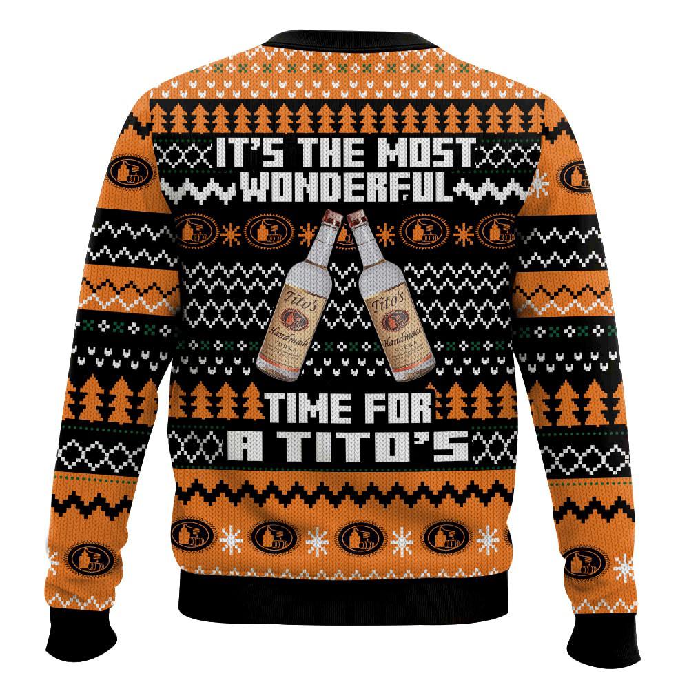 It's The Best Time Ever For Tito's Ugly Christmas Sweater