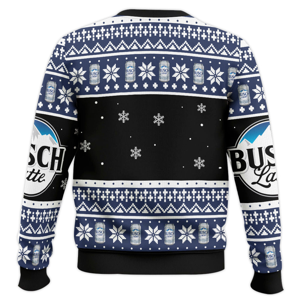 Ugly Christmas Sweatshirt Crew Neck Pullover Beer Sweater