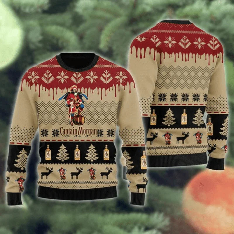 Captain Morgan Christmas Festival Ugly Sweater