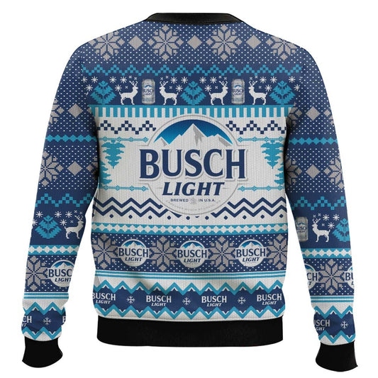 Busch Light Ugly Christmas Sweater