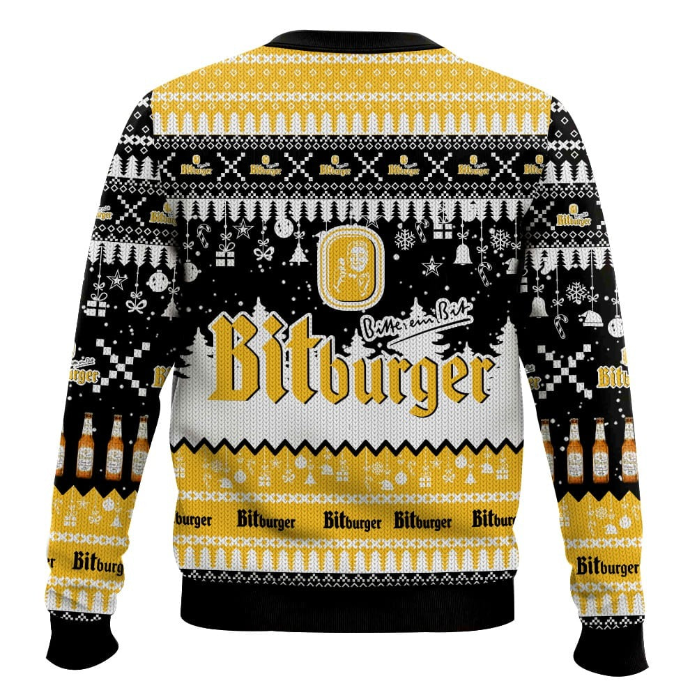 Bitburger German Ugly Christmas Sweater