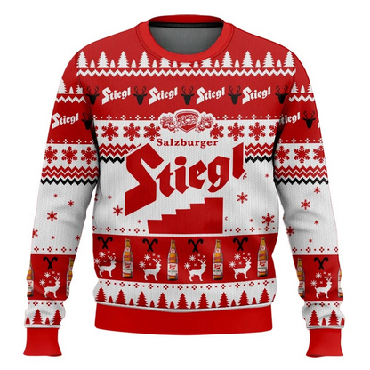 Stiegl Beer Christmas Ugly Sweater