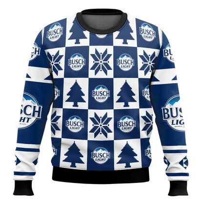 Busch Light Ugly Christmas Sweater