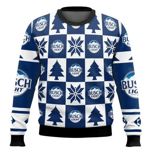 Busch Light Ugly Christmas Sweater