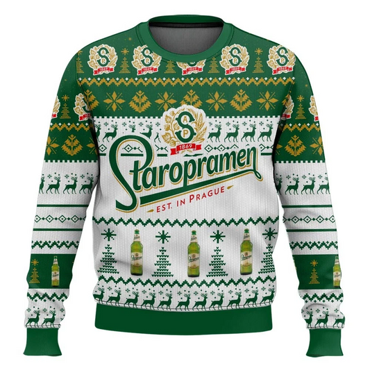 Staropramen Christmas Ugly Sweater