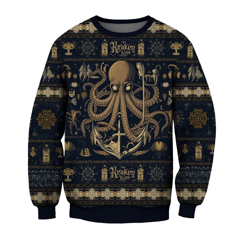 Kraken Rum Octopus Sweatshirt