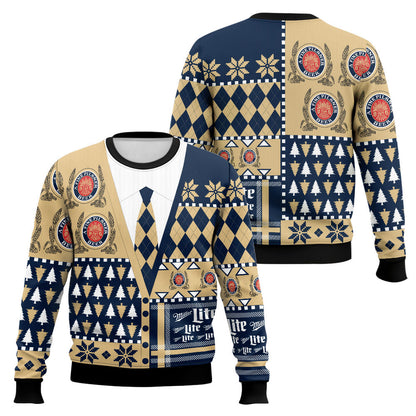 Suit And Tie Ugly Christmas Sweater