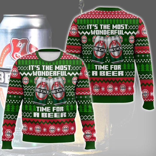 Ugly Christmas Sweater It's The Most Wonderful Time