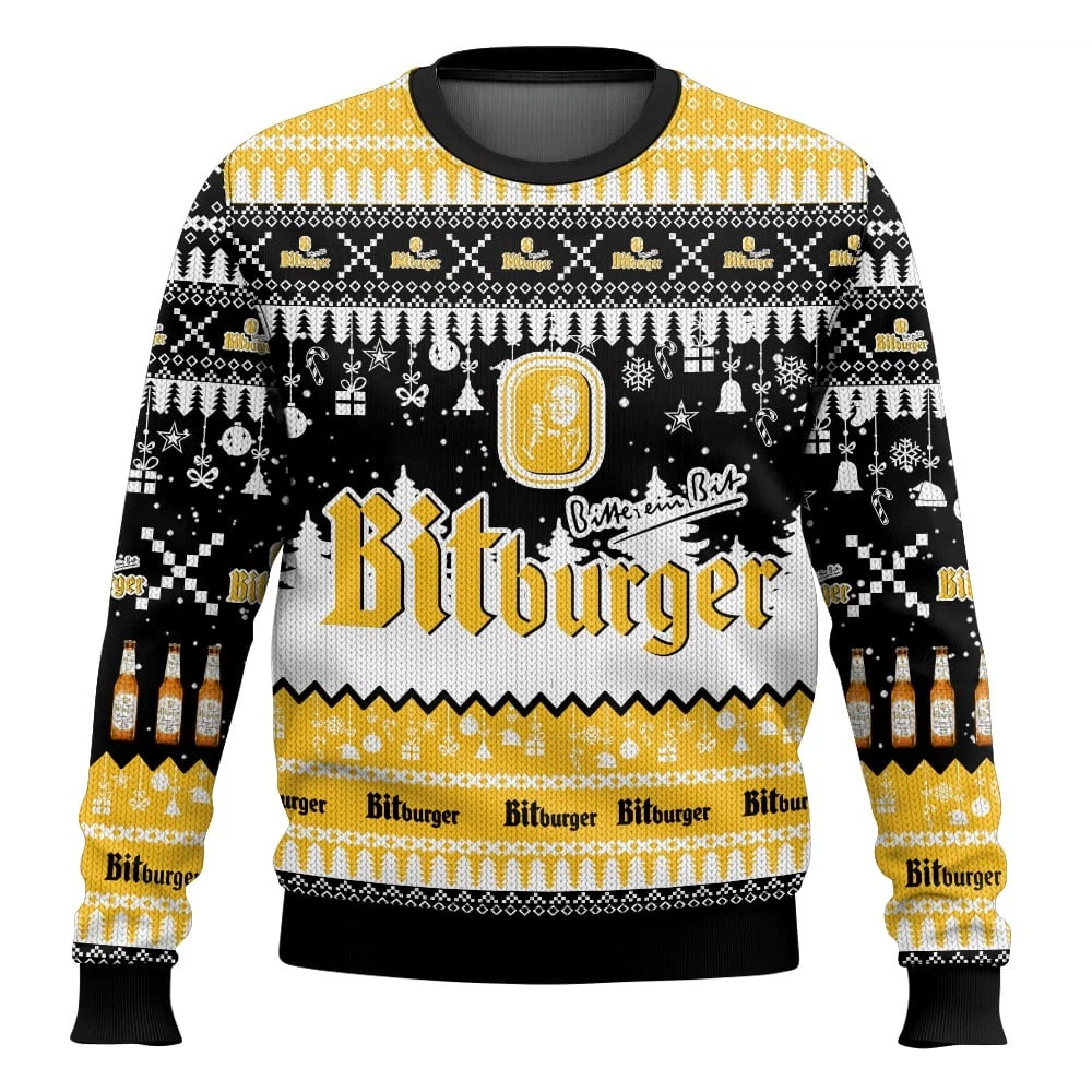 Bitburger German Ugly Christmas Sweater