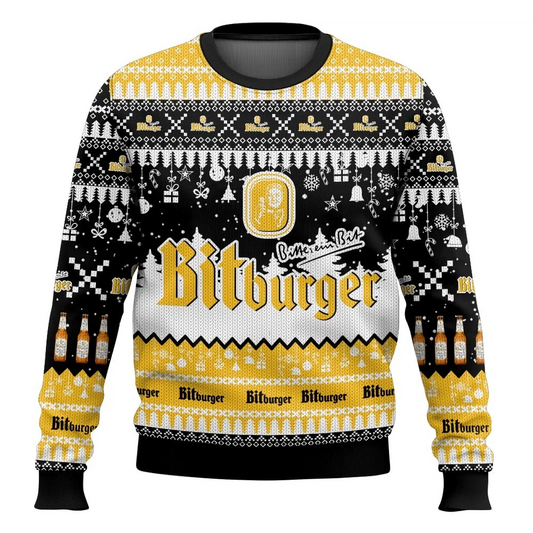 Bitburger German Ugly Christmas Sweater
