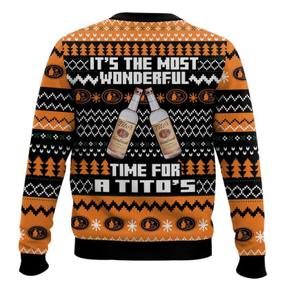 It's The Best Time Ever For Tito's Ugly Christmas Sweater