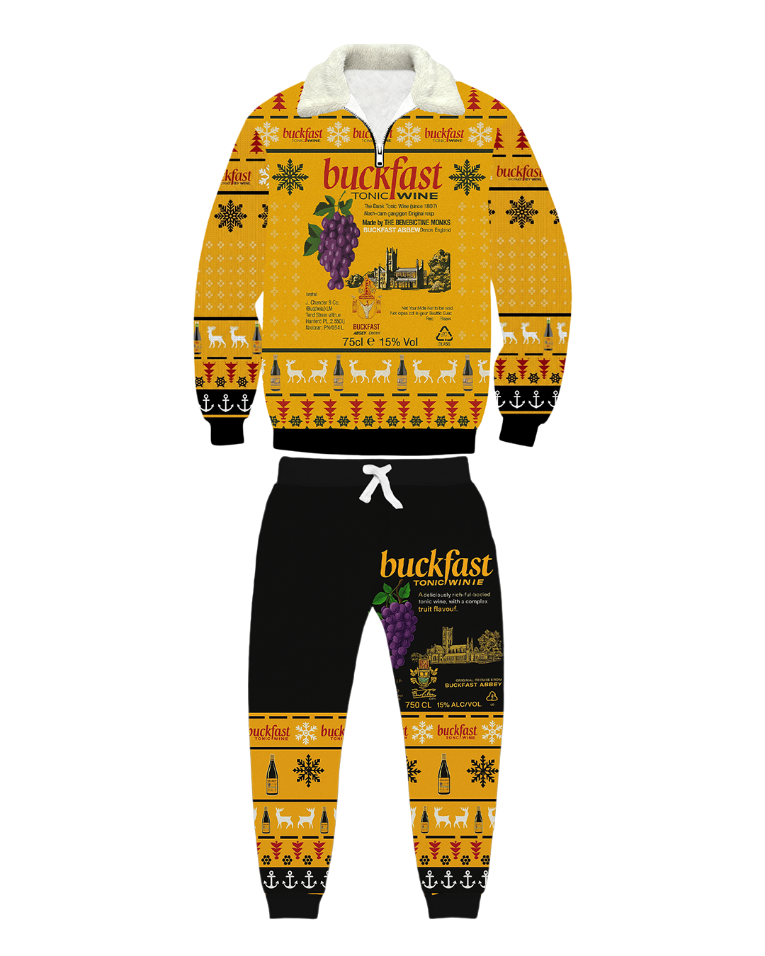 Buckfast Ugly Christmas Set