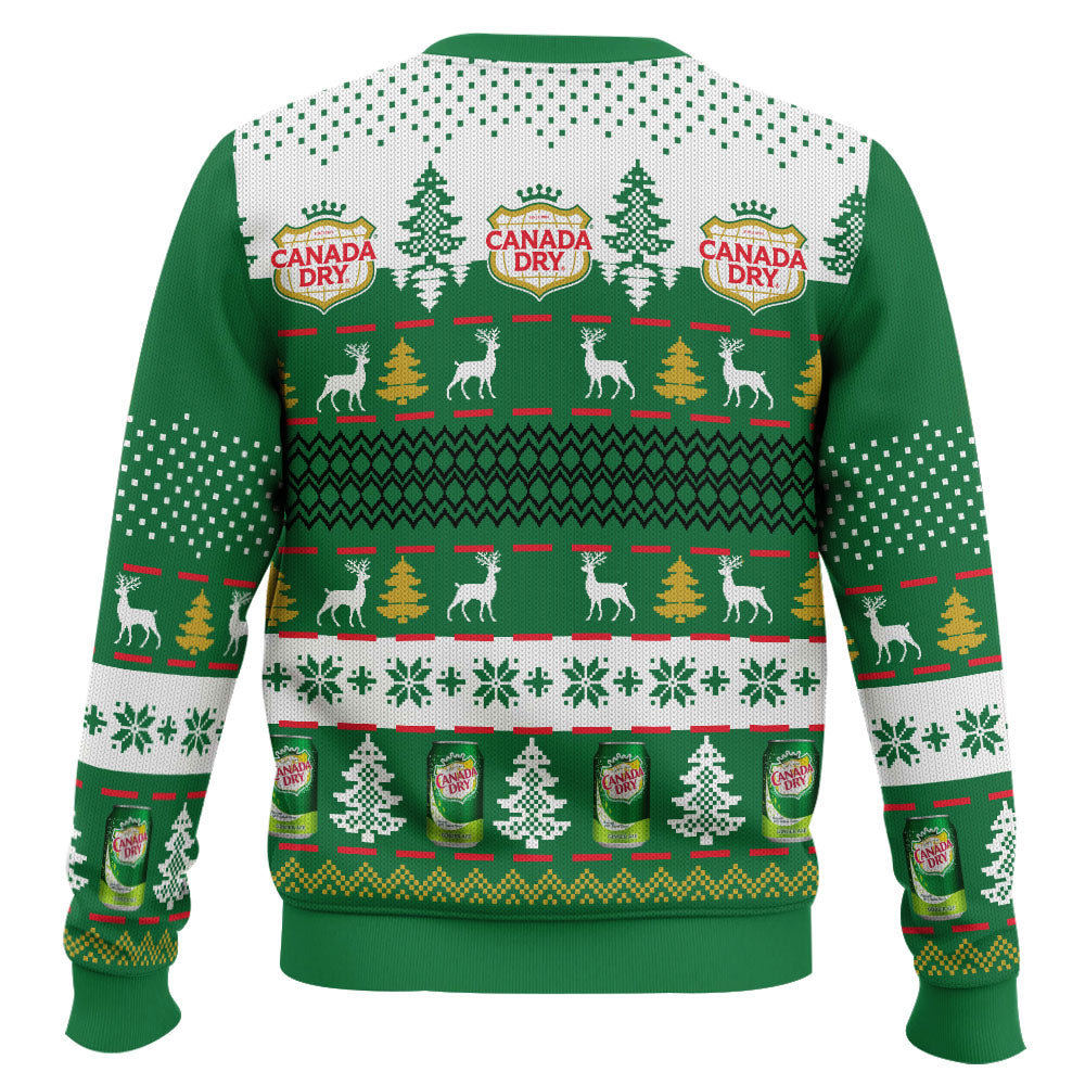 Festive Holiday Sweater with Crown and Text Design