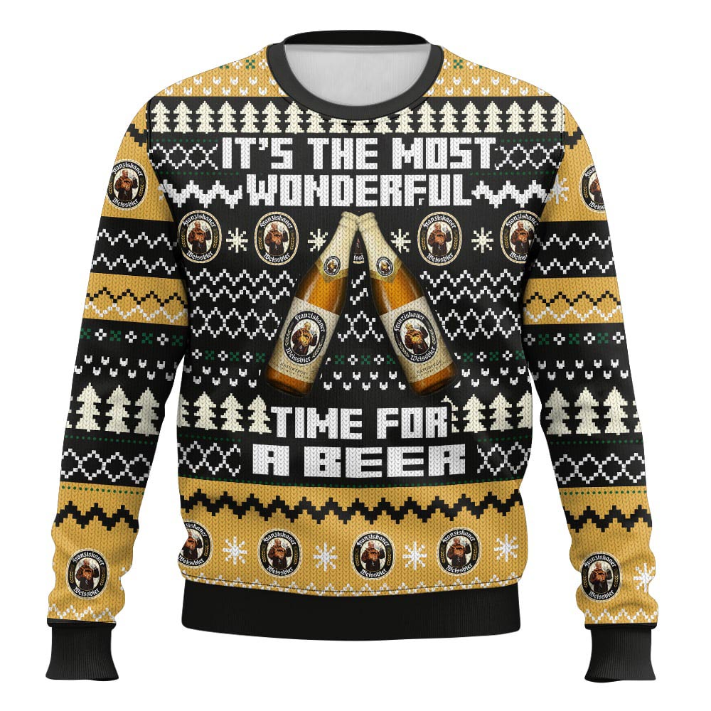 Ugly Christmas Sweater It's The Most Wonderful Time