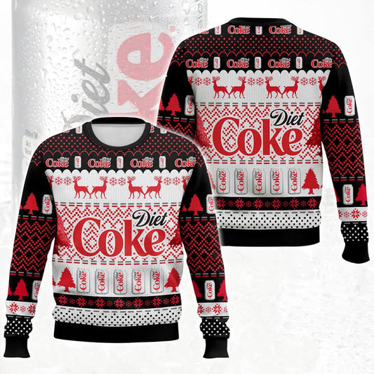 Happy Sparkling Water Ugly Christmas Sweater