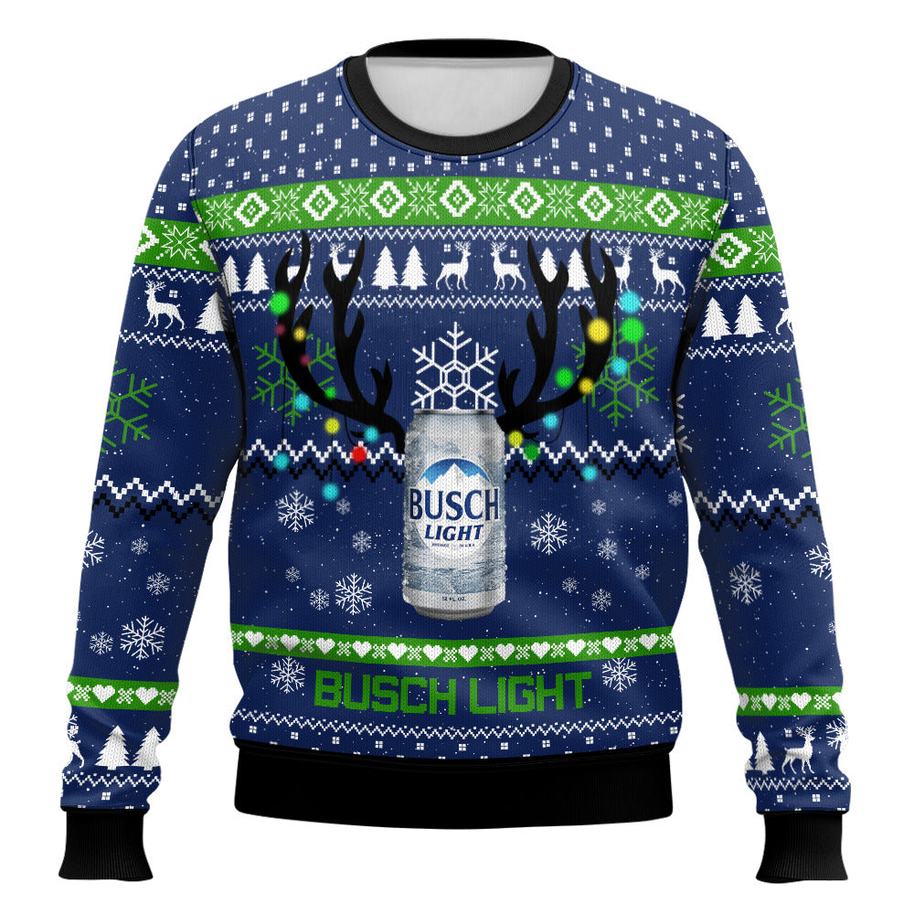 Festive Holiday Sweater with Crown and Text Design