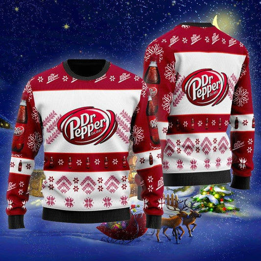 Dr Pepper Xmas Ugly Sweater