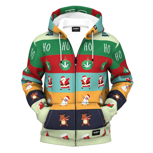 Happy Holidaze Zip Hoodie