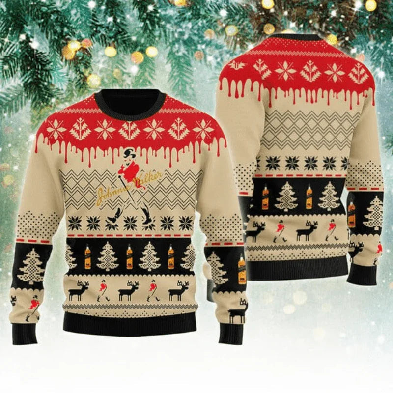 Johnnie Walker Christmas Festival Ugly Sweater