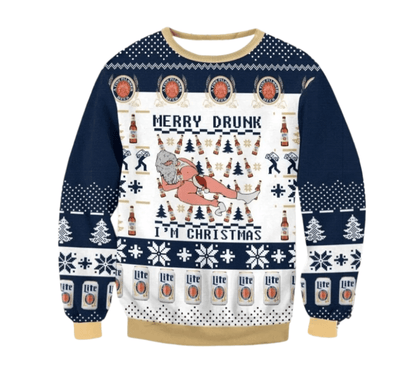 Miller Lite Merry Drunk Sweatshirt