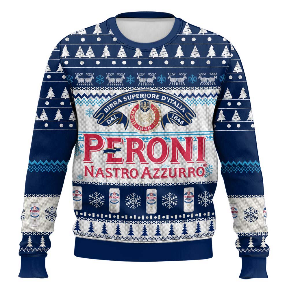 Beer Christmas Ugly Sweater