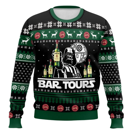 Bar Tours Ugly Christmas Sweater