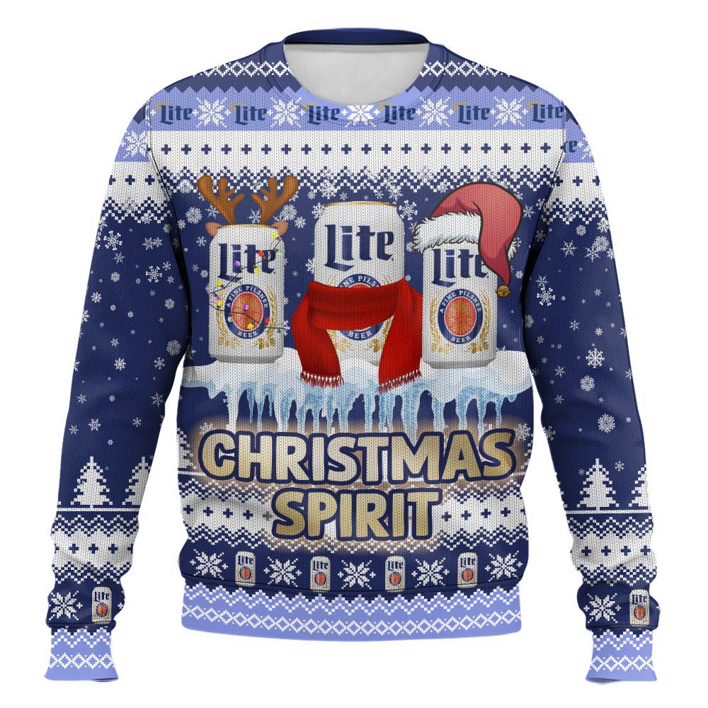 Christmas Spirit Ugly Christmas Sweater