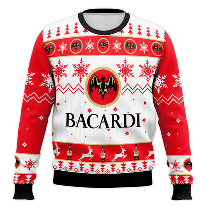 Festive Holiday Sweater with Crown and Text Design