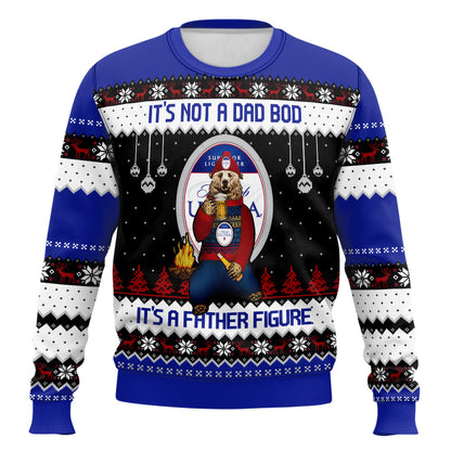 It's Not The Dad Bod, It's The Father Figure Ugly Christmas Sweater
