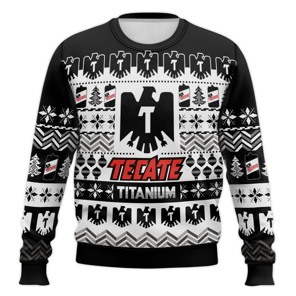 Festive Holiday Sweater with Crown and Text Design