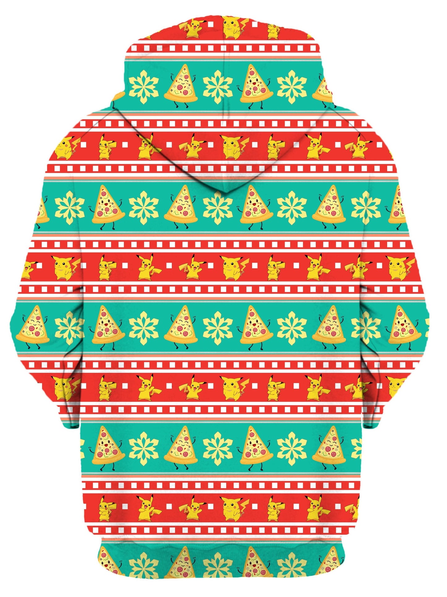 Pizza Pikachu Ugly Unisex Hoodie