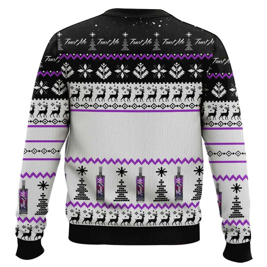 Trust Me Vodka Ugly Christmas Sweater