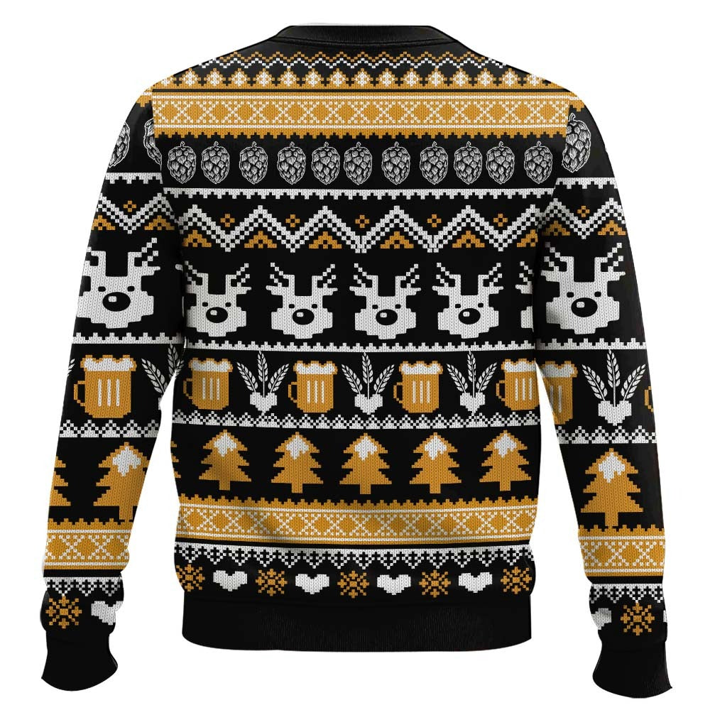 Wonderful Time for a Beer Christmas Ugly Sweater