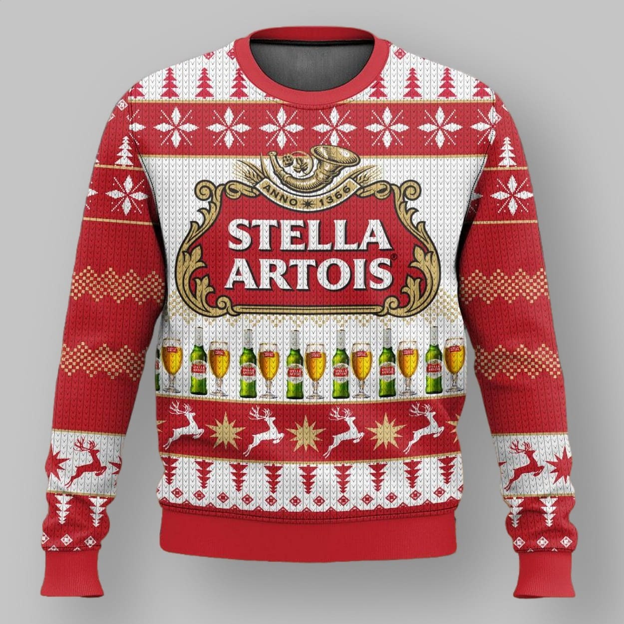 Stella Artois Ugly Christmas Sweater