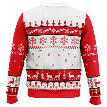 Red Stripe Beer Christmas Ugly Sweater