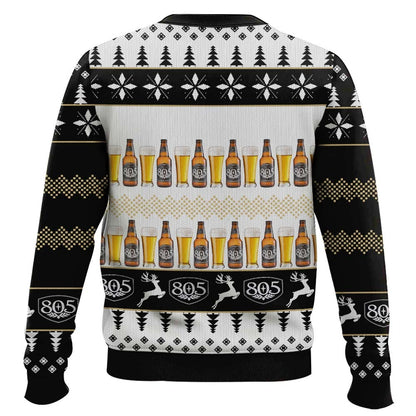 805 Beer Ugly Christmas Sweater