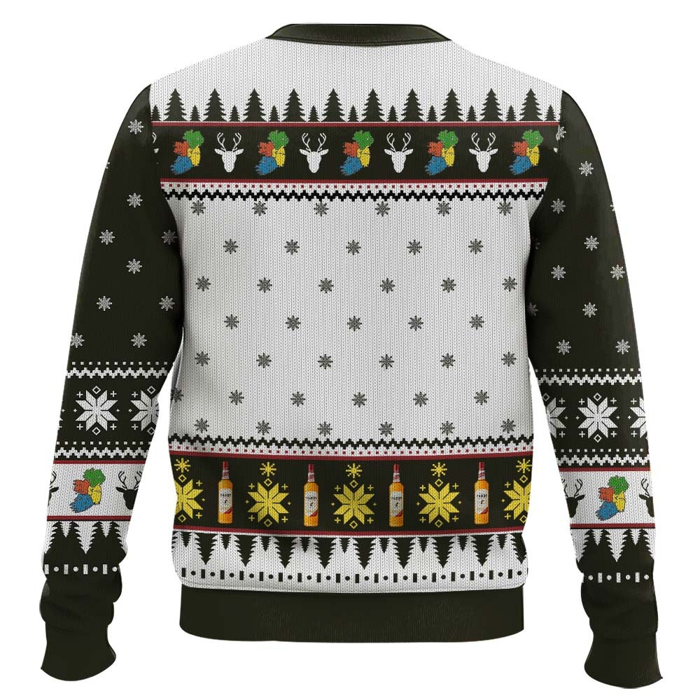 Paddys Irish Whiskey Christmas Ugly Sweater