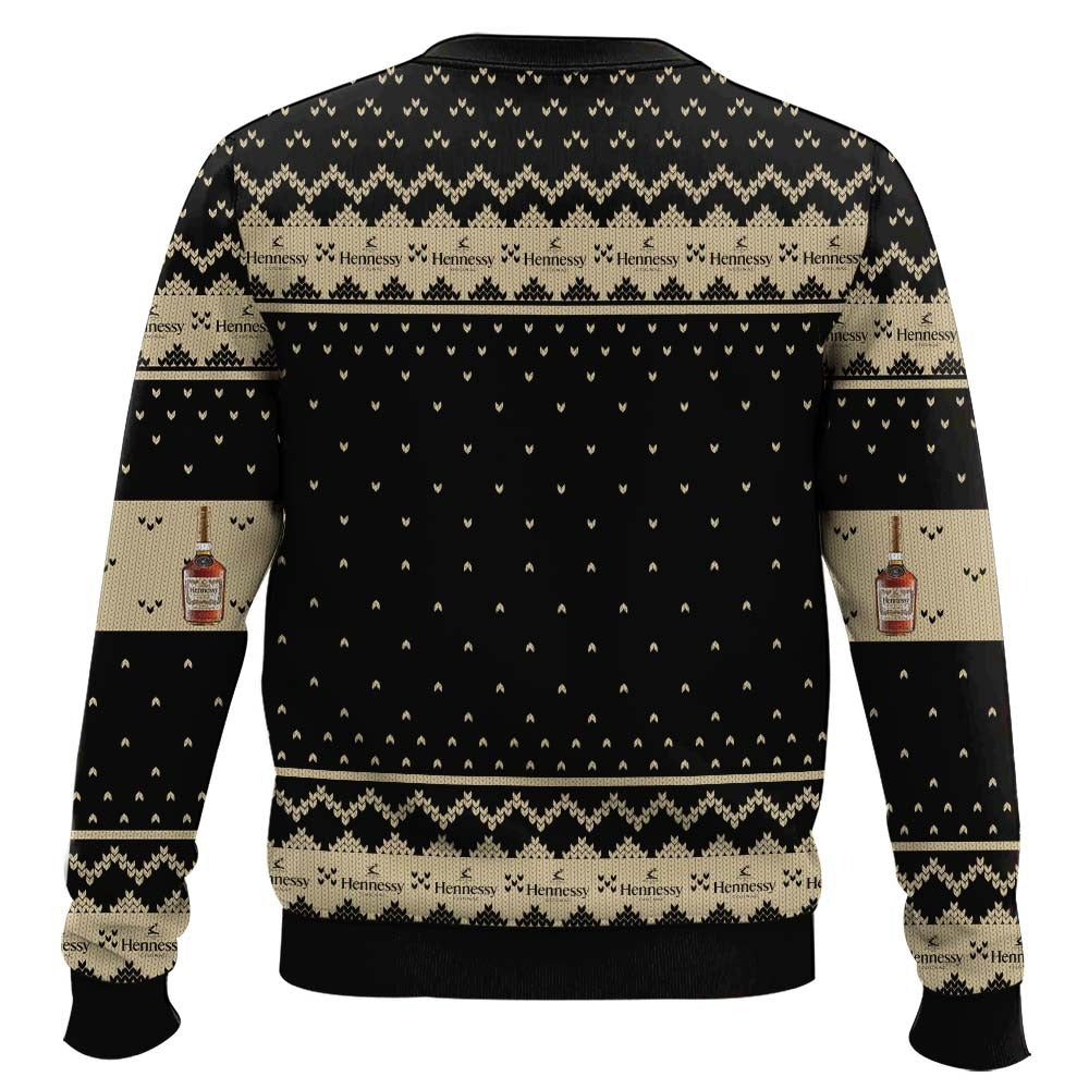 Hennessy Cognac Ugly Christmas Sweater