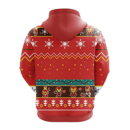 Iron Man Christmas Hoodie