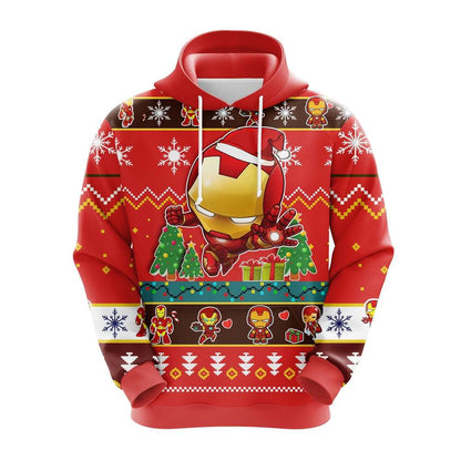 Iron Man Christmas Hoodie