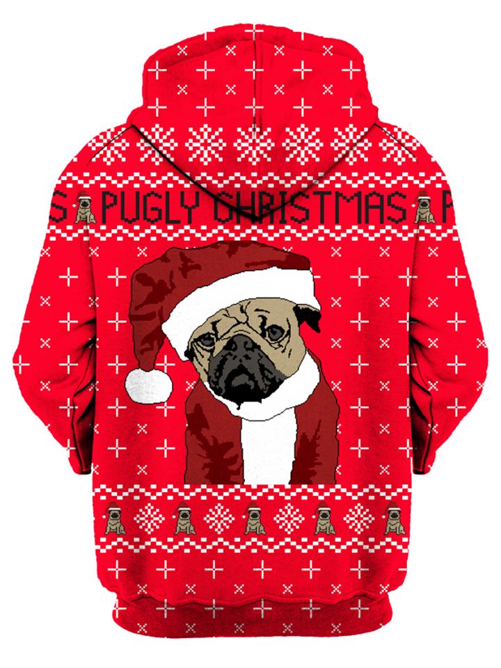 Ugly Pug Unisex Hoodie