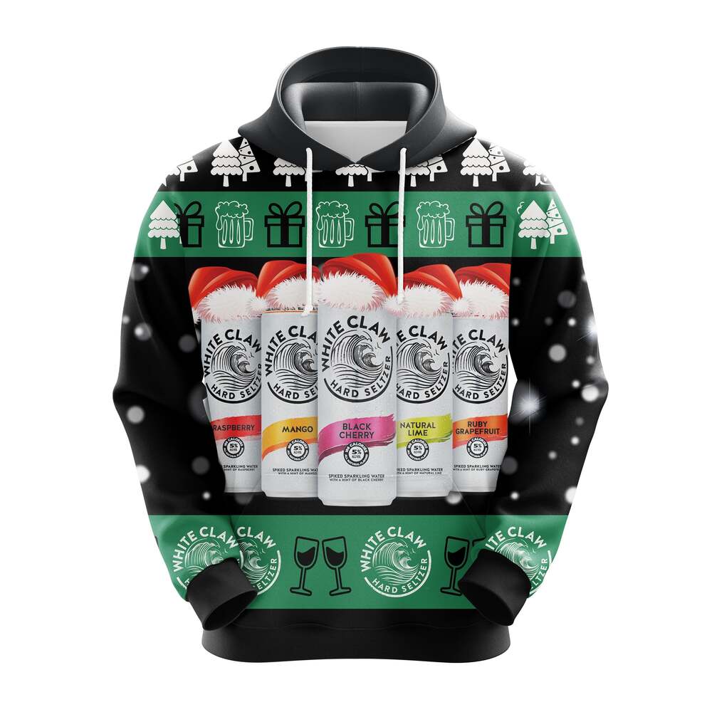 White Claw Beer Hoodie